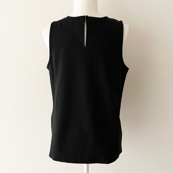 NWOT Anthropologie Postmark | Blue/Black Koria Embroidered Lace Sleeveless Top - Picture 8 of 14